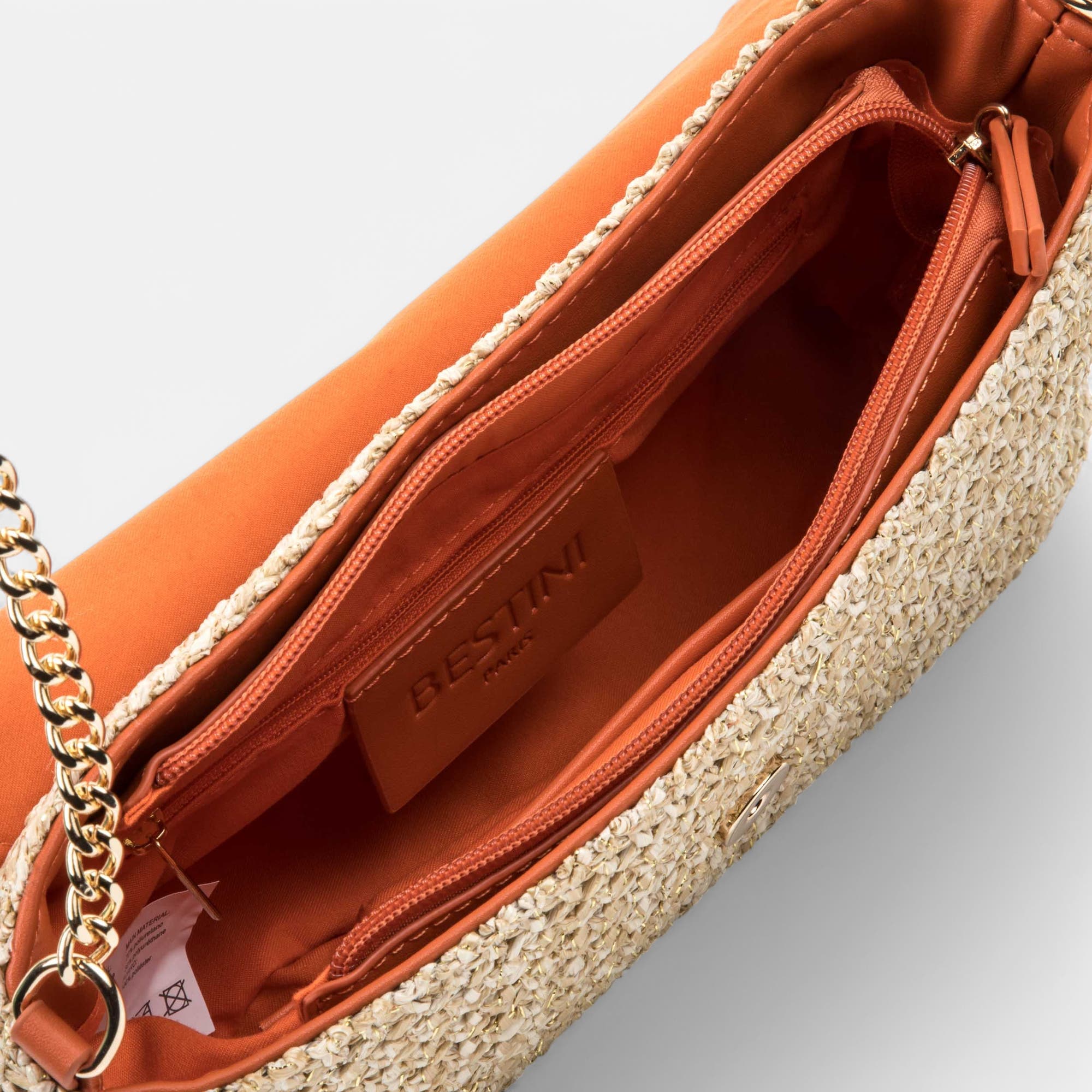Sac bandoulière orange