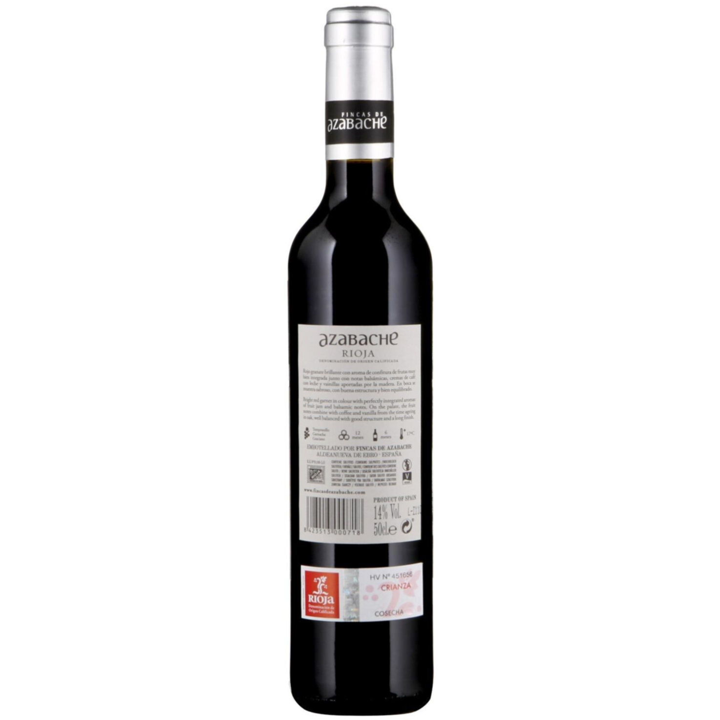 Rioja Azabache Crianza DOCa -50cl