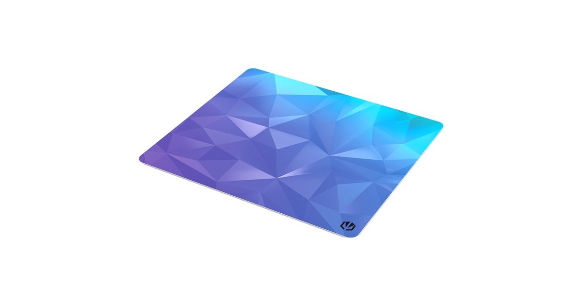 ENDORFYCrystal Blue L gaming muismat  (Blauw/lila)