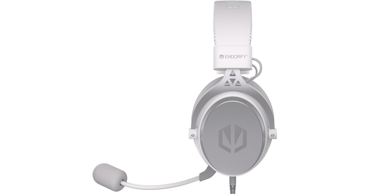ENDORFYVIRO Plus USB Onyx White over-ear gaming headset  (Wit, USB-A, 3,5 mm aansluiting)