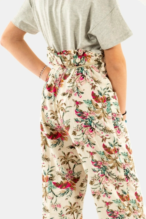 pantalons toile Le Temps Des Cerises meridagi 3248 tropical