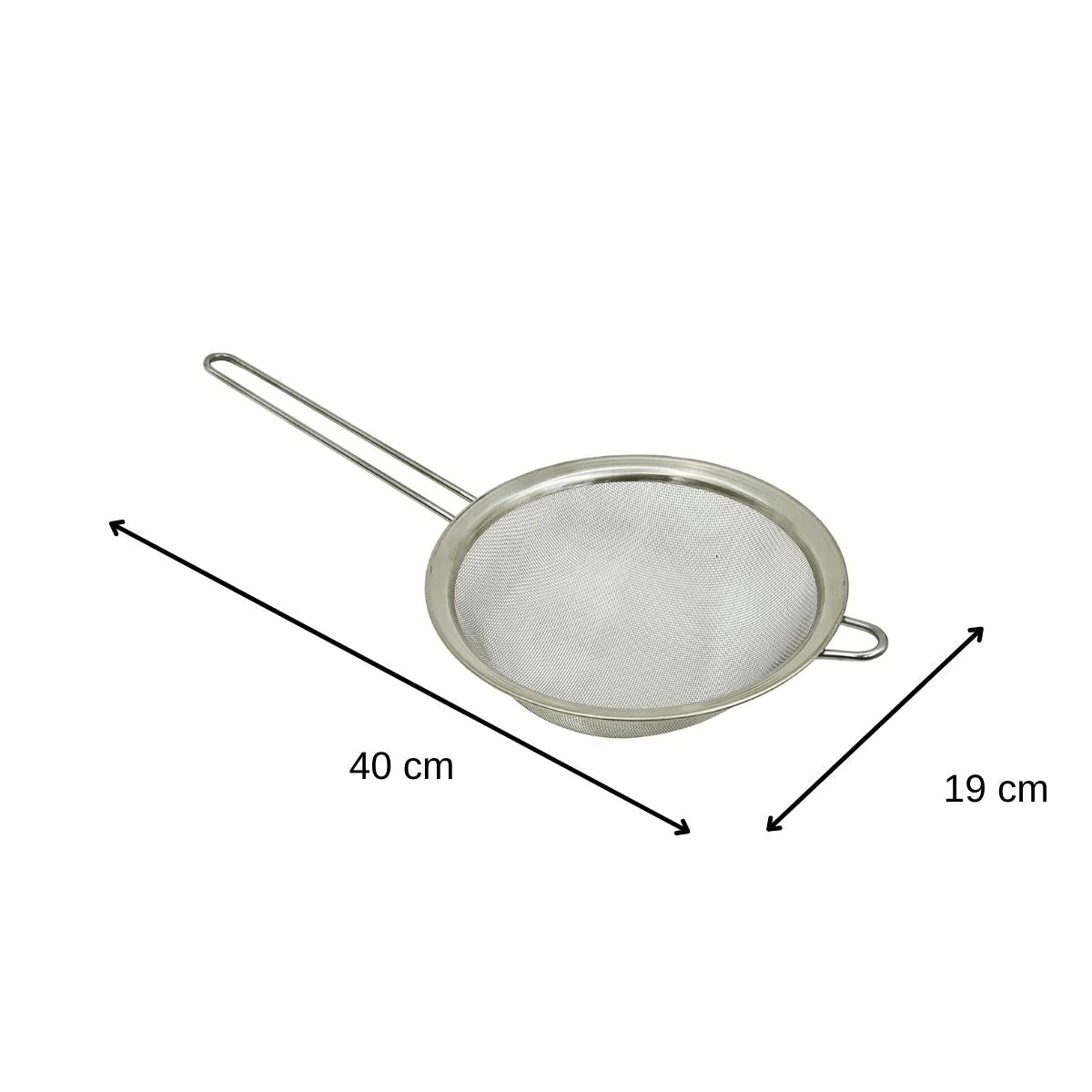 Ensemble de 2 passoires tamis inox de 19 cm et 15 cm de diamètres Fack