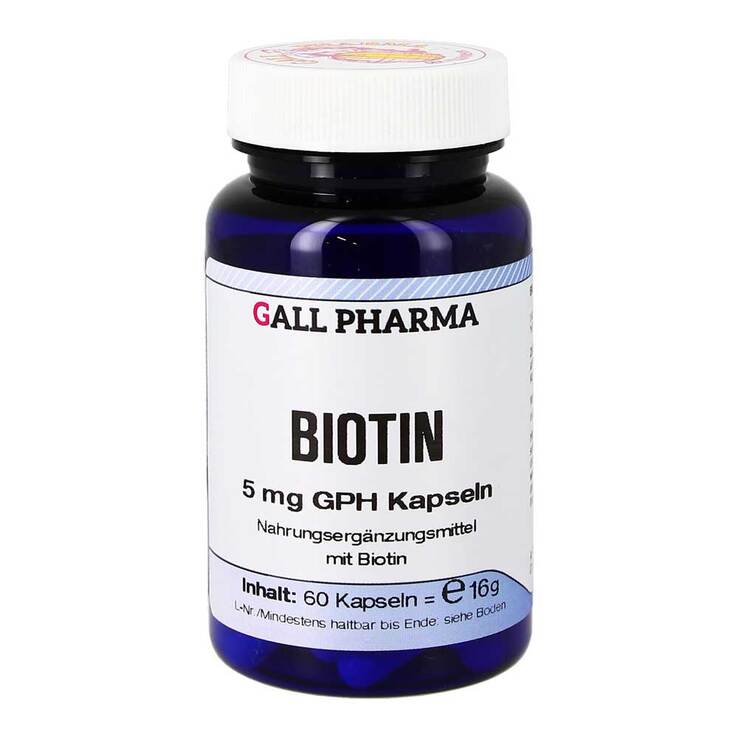 Biotin 5 mg GPH Kapseln, 60 St