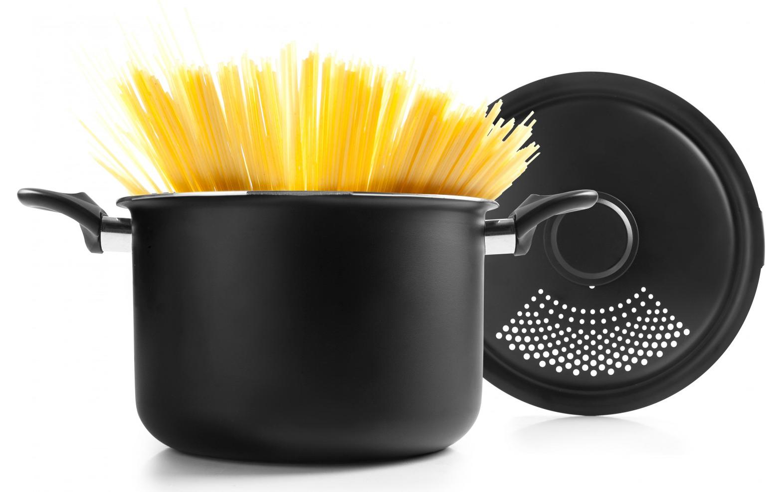 Spaghettitopf mit Ausgussdeckel 22 cmPastatopf