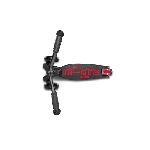 Patinete Maxi Micro Deluxe Pro Preto/Vermelho