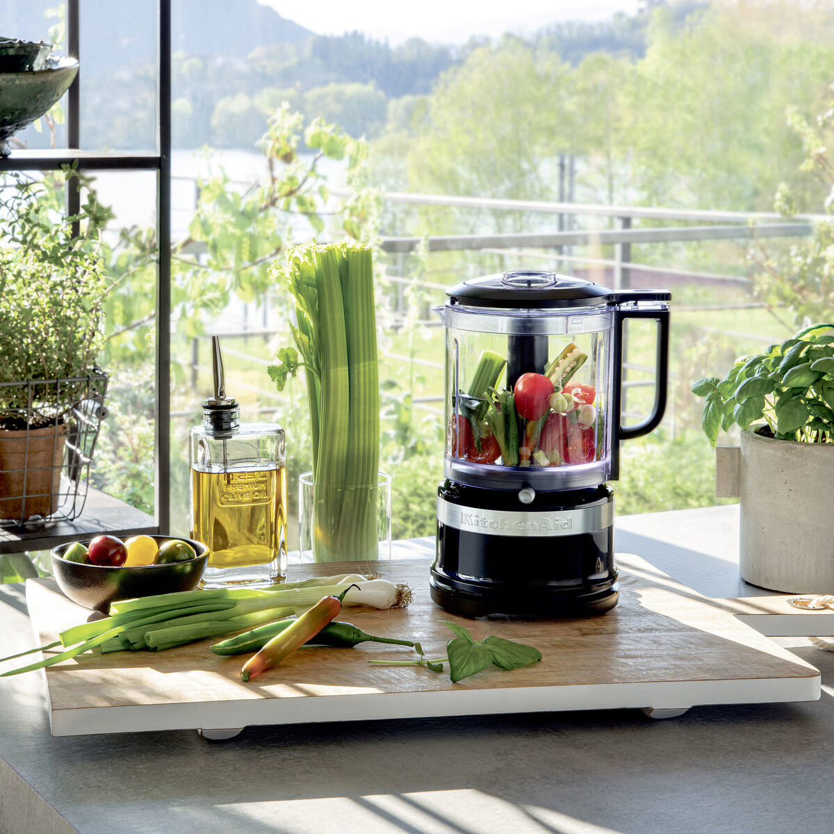 5KFC0516 Foodprocessor 1,19 liter, svart