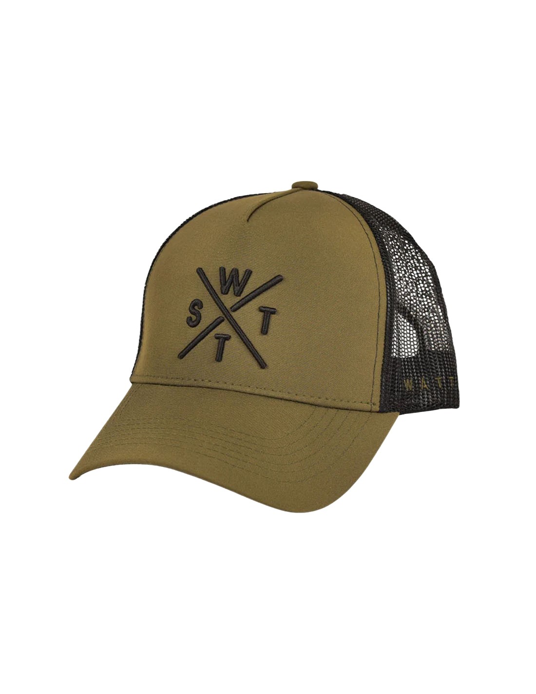 watts Casquette Tribe Trucker Kaki