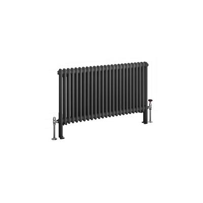 Eastbrook Imperia 2 koloms radiator 115x60cm 1588W antraciet