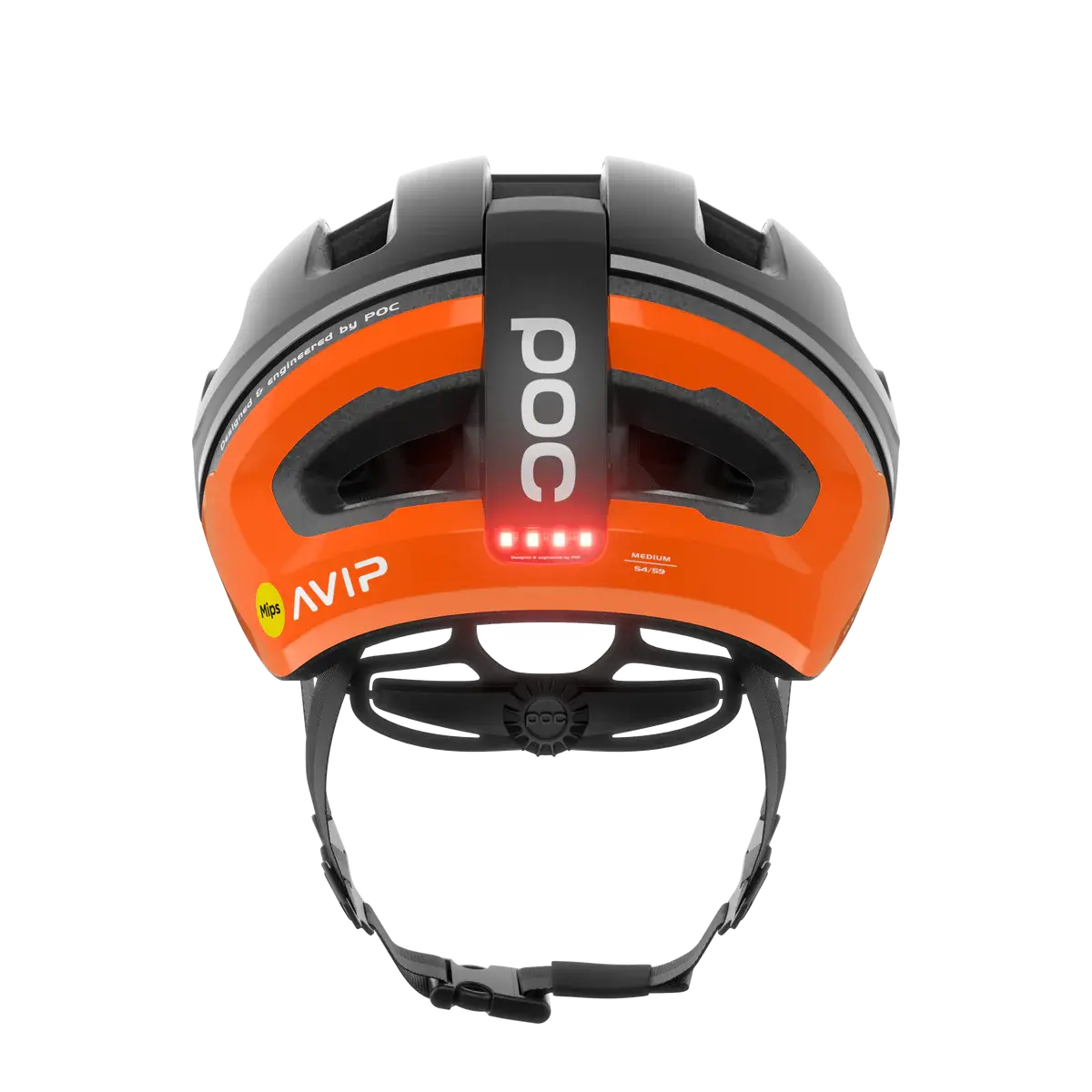 POC Omne Beacon MIPS Race Fietshelm Oranje/Zwart