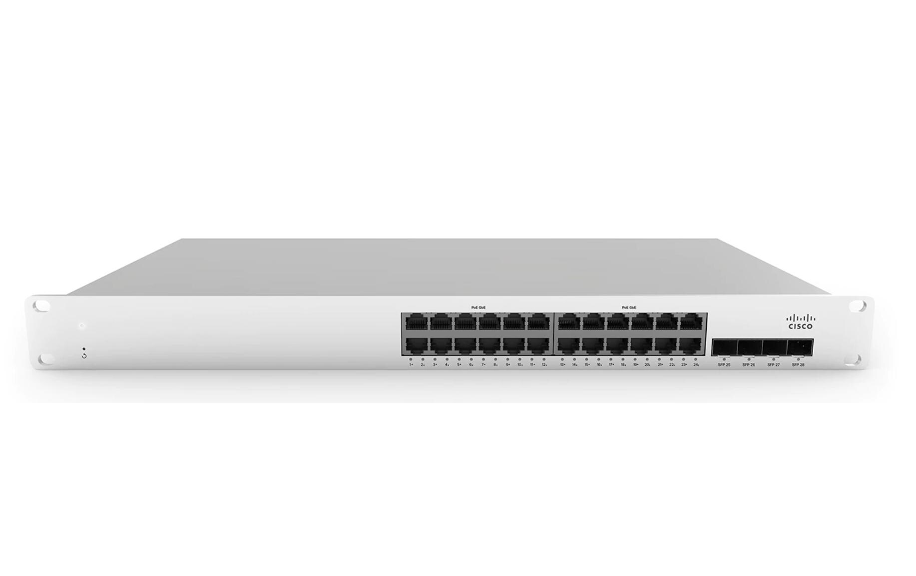 PoE+ Switch MS210-24P 24 Port<br>MS210-24P Cloud-Managed PoE+ Switch für Filialen und Campus
