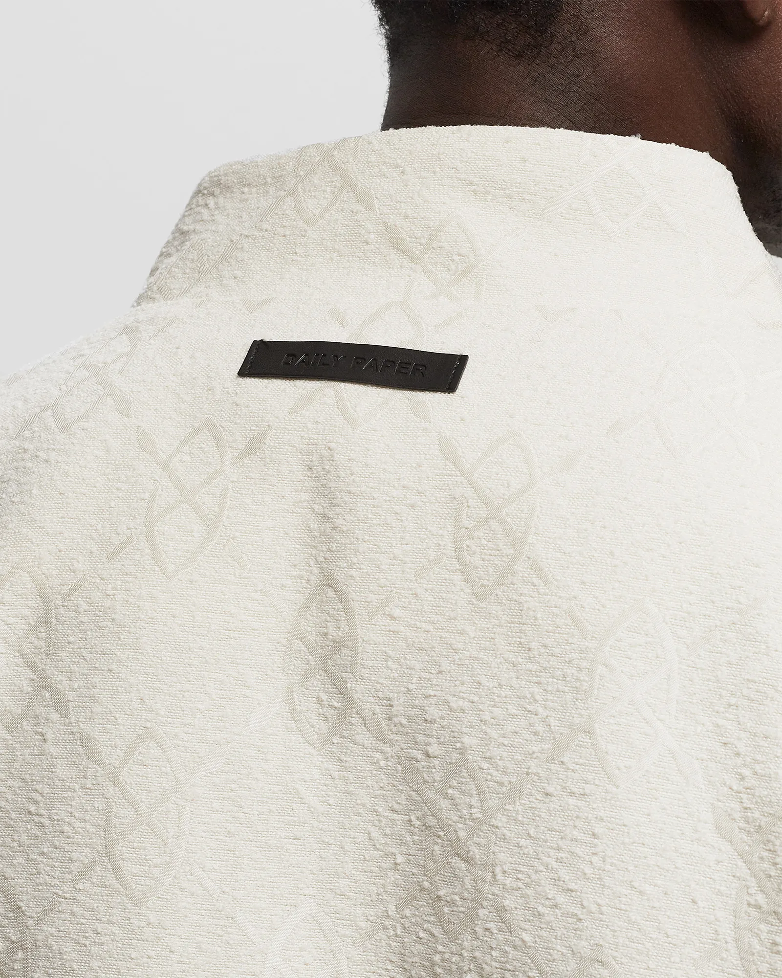 Daily Paper shakir boucle track jacket