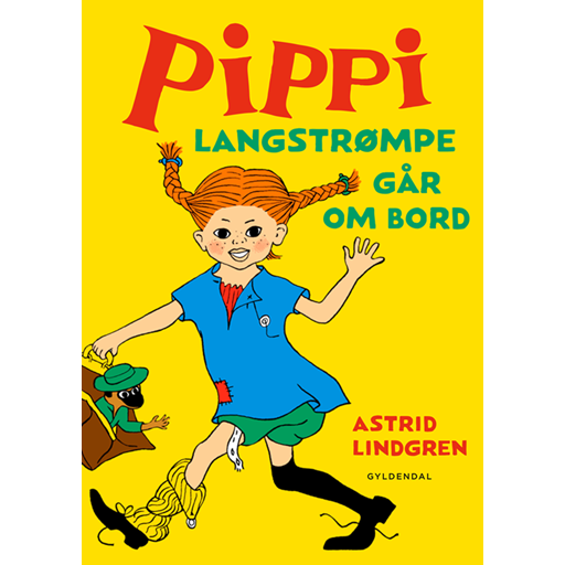 Gyldendal Pippi Langstrømpe Går Om Bord