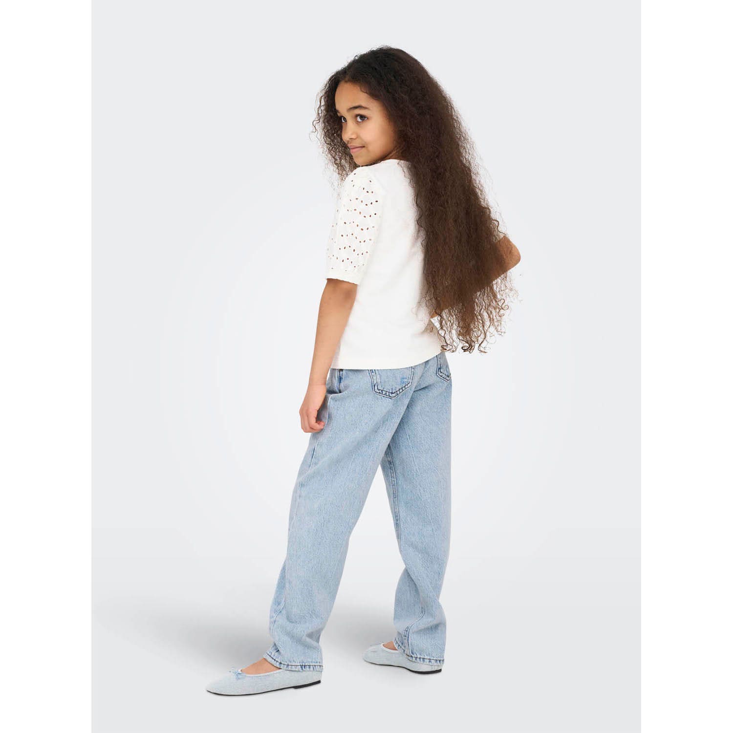 ONLY Kids  Dad Straight Fit Jeans