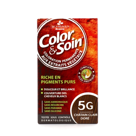 Kit de coloration permanente Color et Soin 3Chênes