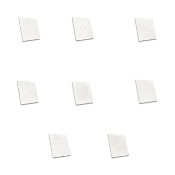 Vloertegel Dust Bianco Decor 30x30 cm 1m²/pak