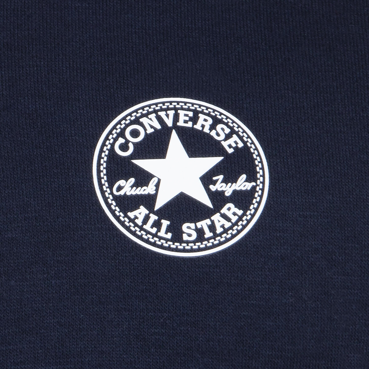 CONVERSE<br>Moletom com zíper em molton