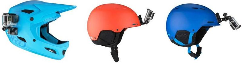 GoPro - Helmet Front + Side Mount - Sportcamera - Zwart - Voor Unisex