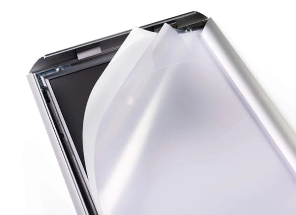 Durable 479823, Informasjonsvisning, A4, Aluminium, Plast, Stål, Sølv, Horisontal/vertikal, 1205 mm