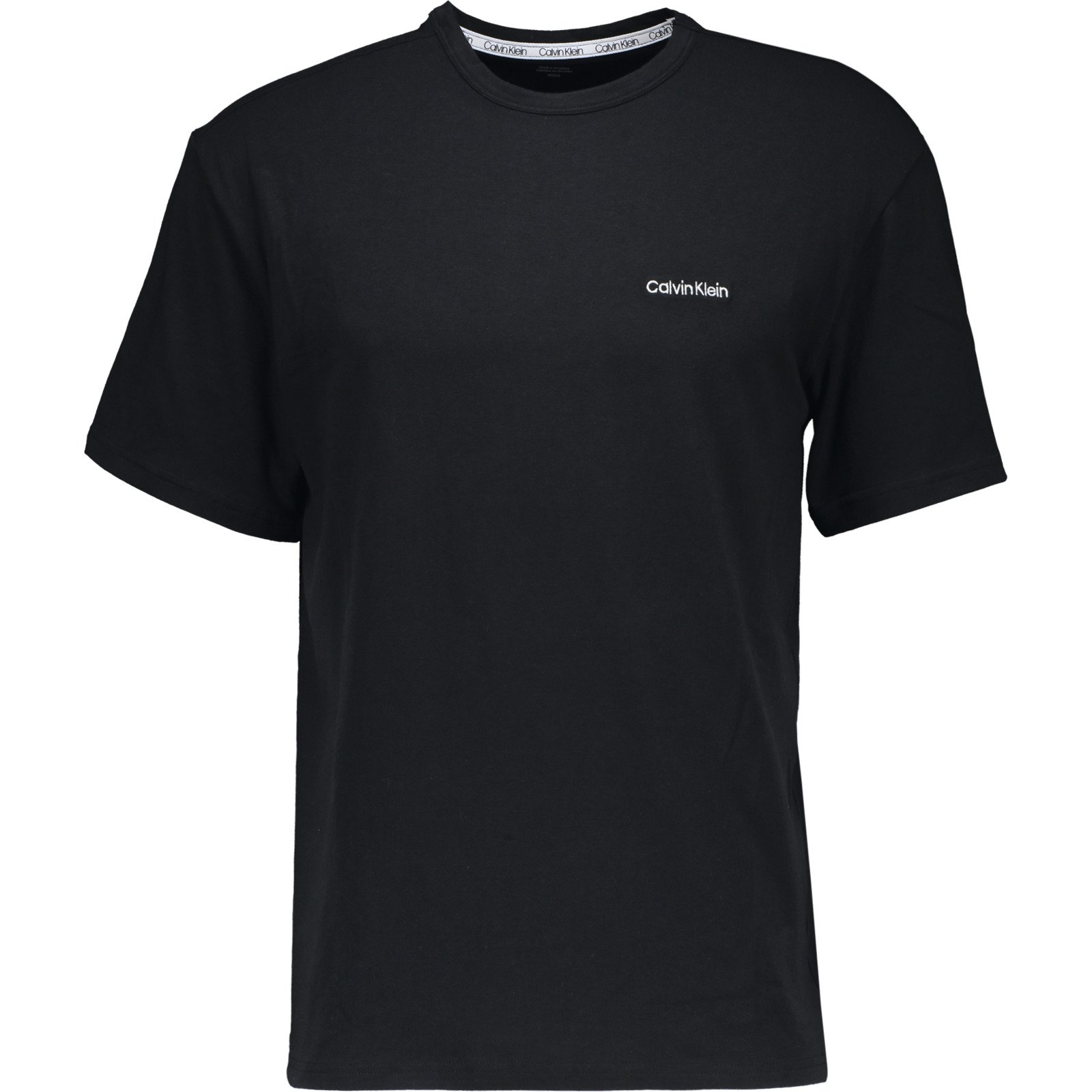 Calvin Klein Logo Herren-T-Shirt M, schwarz