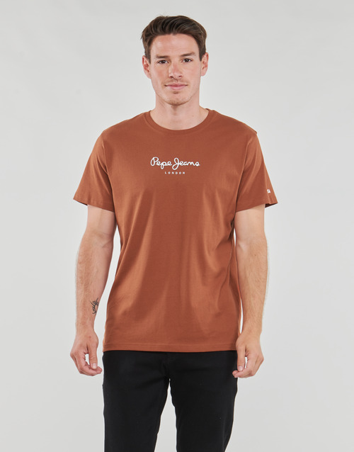 Pepe jeans - EDWARD TEE - Marron