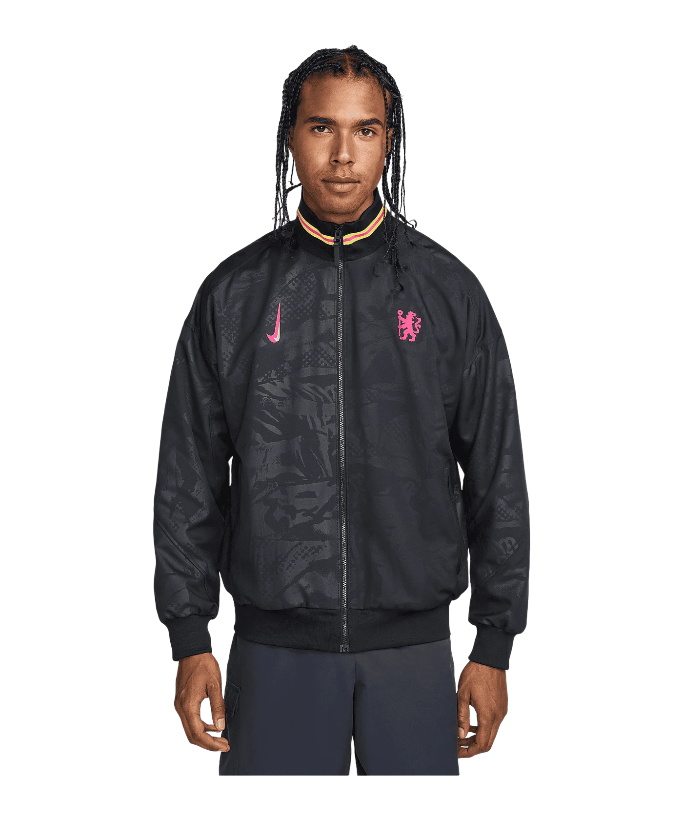Nike FC Chelsea Strike Anthem Jacke 3rd Schwarz F010