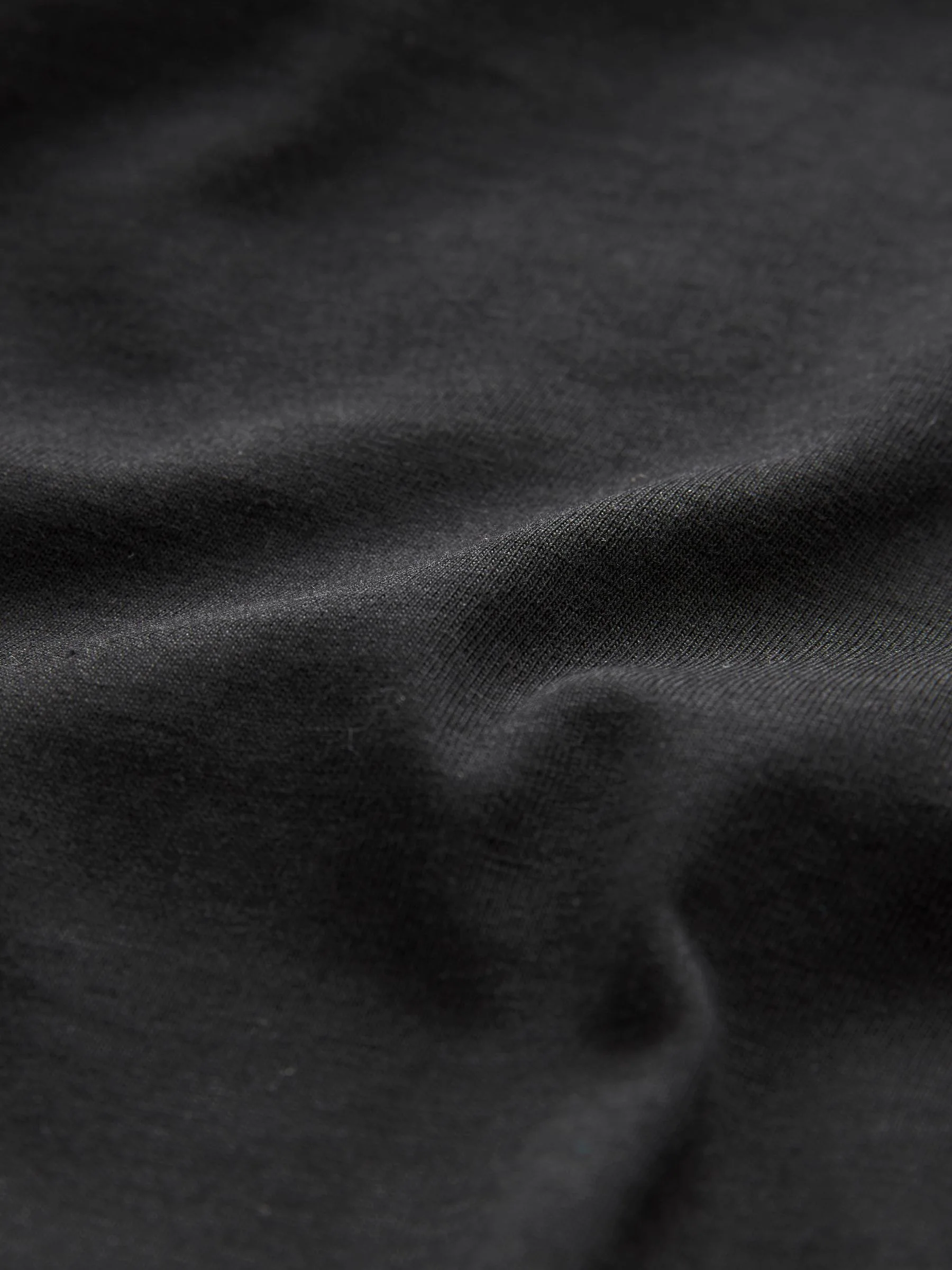 Zwart - Relaxed fit - Essentieel katoenen T-shirt met ronde hals