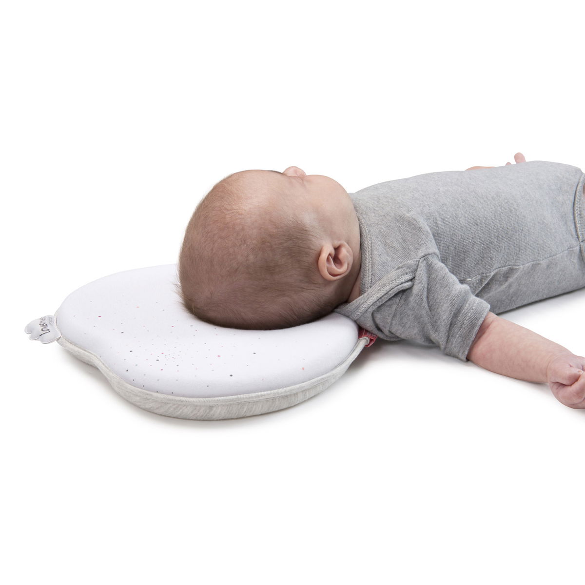 BabymoovBabymoov   Lovenest Kissen weiss gepunktet