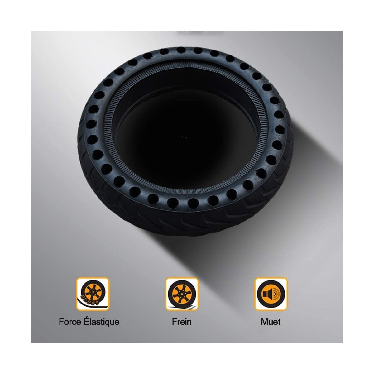 Punkteringsfritt dekk for Xiaomi elektrisk scooter 3-pack