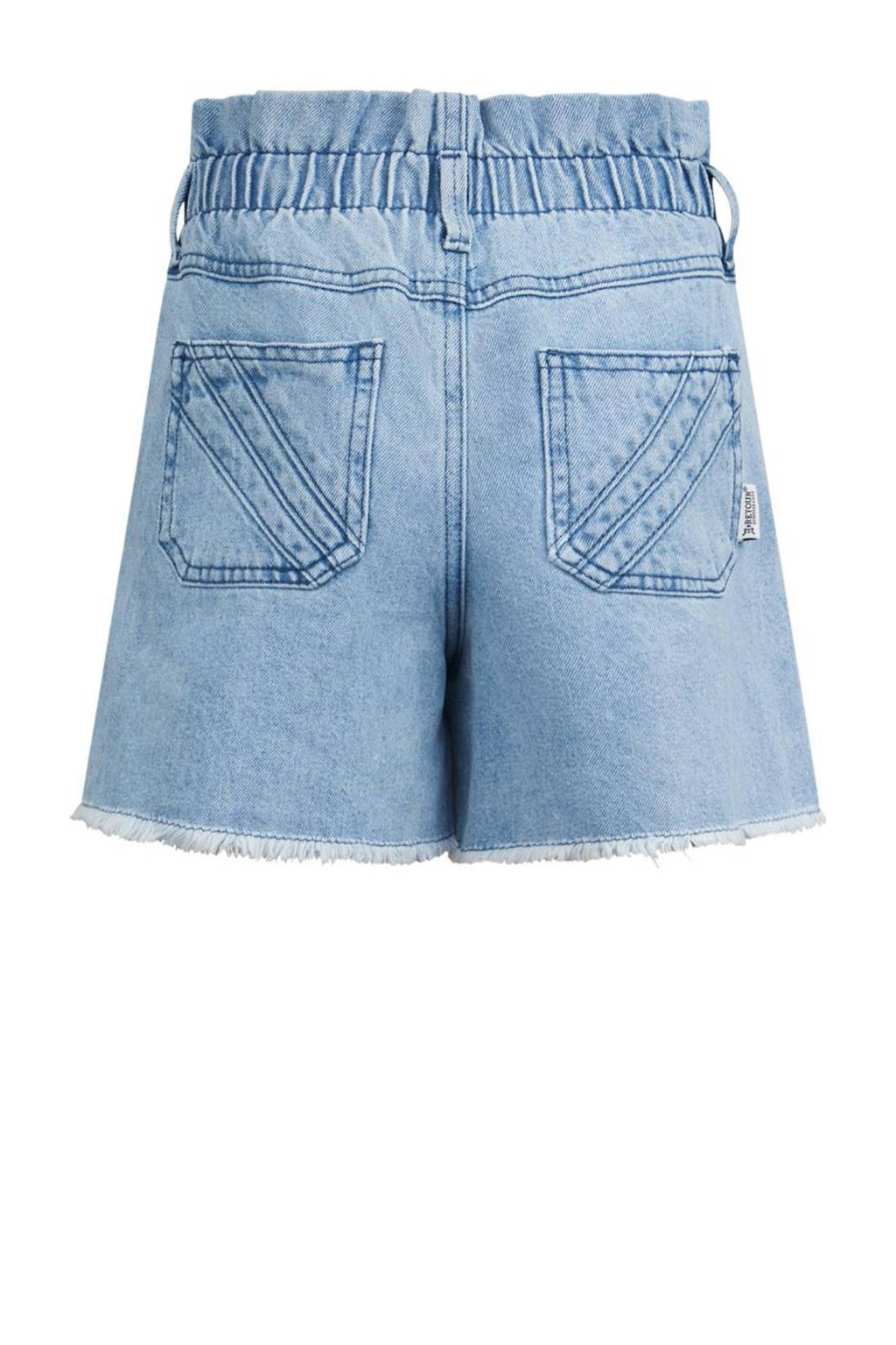 Retour Jeans wide leg short Valentina light blue denim