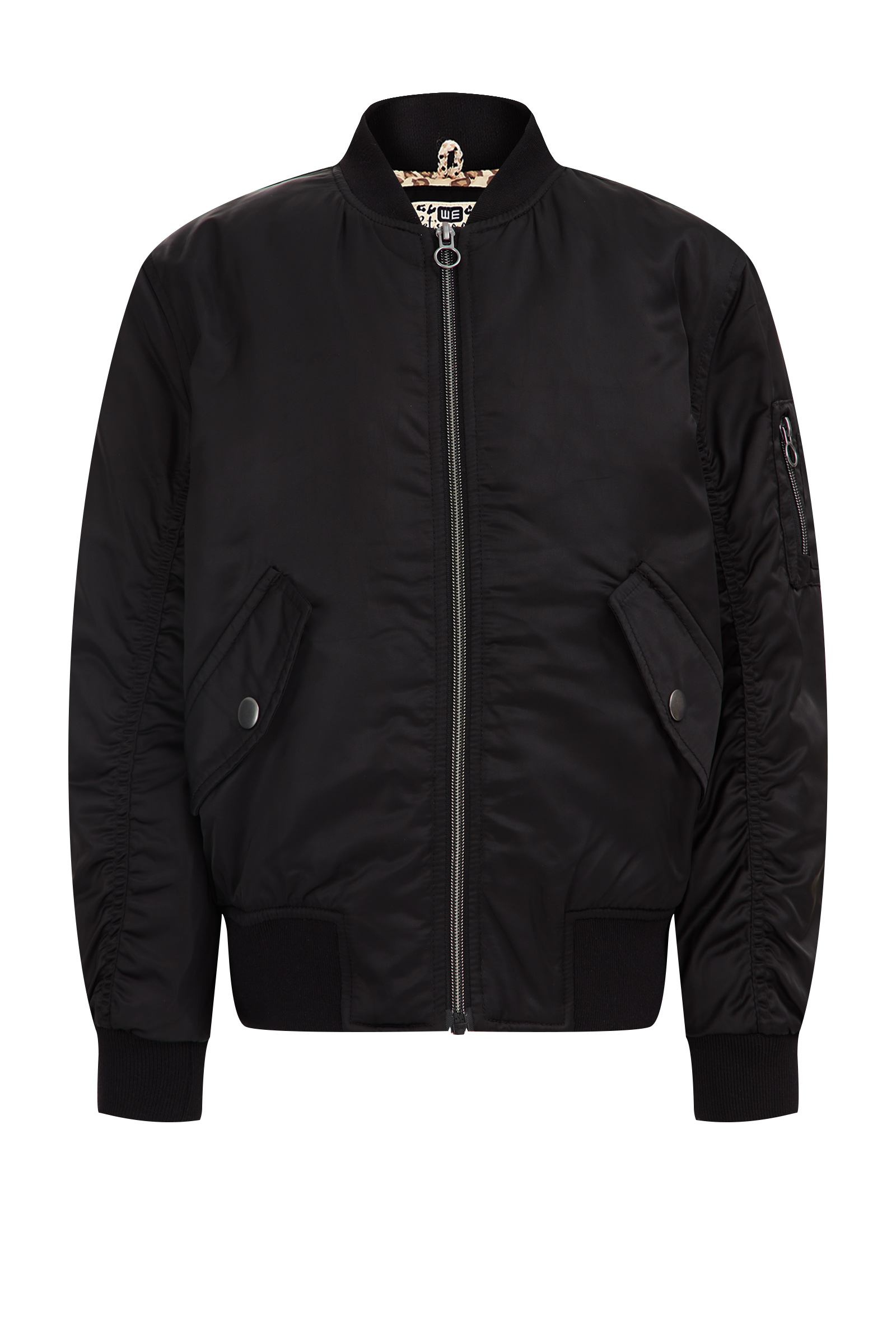 Meisjes bomber WE Fashion Zwart