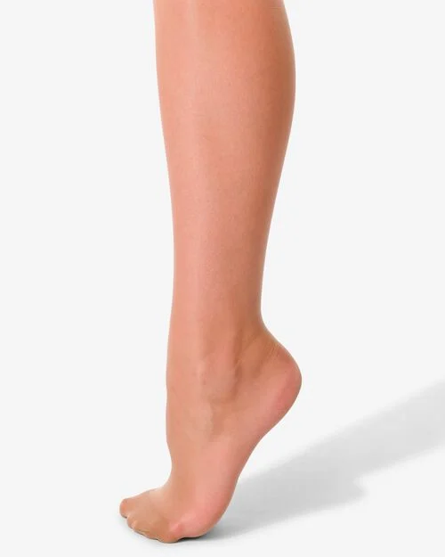 2 collants brillants 15 deniers naturel