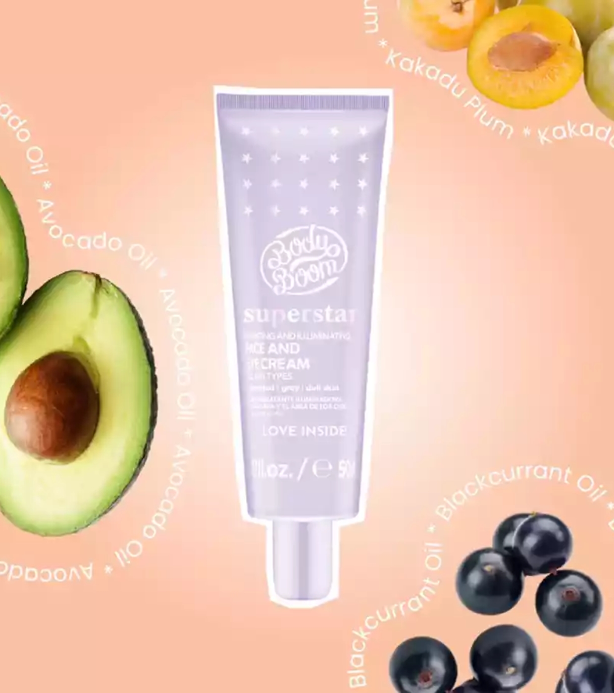 Bodyboom - *Superstar* - Creme para rosto e olhos