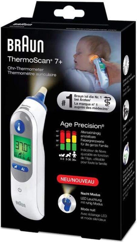 Braun Thermometer Oor 7+ Age Precision 1 Stuk