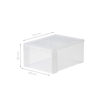 Iris schoenenopbergbox 14 liter (184x282x366mm)