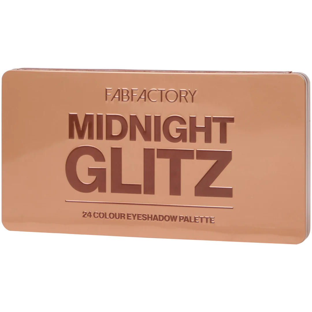Palette d'ombres à paupières FAB Factory Midnight Glitz