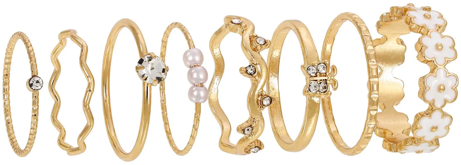 Ring-Set - Golden Summer