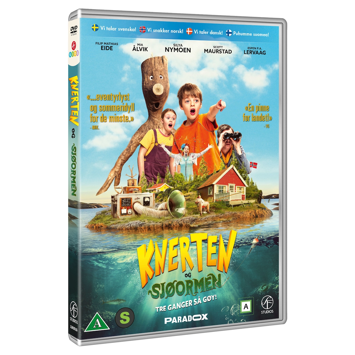 KNERTEN OG SJØORMEN (DVD)