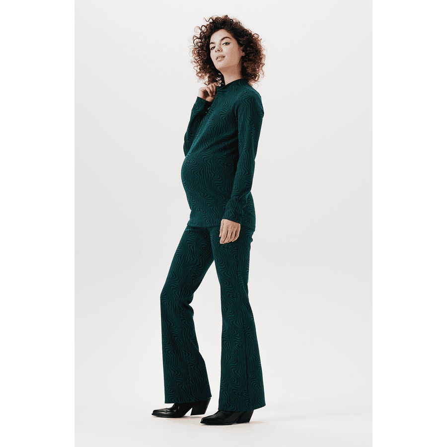 SUPERMOM Casual Hose flared Dale Deep Teal
