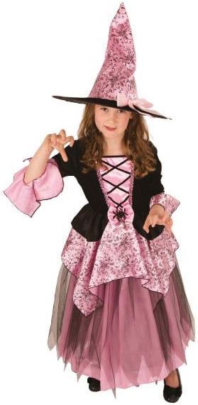 Heksenjurk - Roze - Premium - Inclusief Hoed