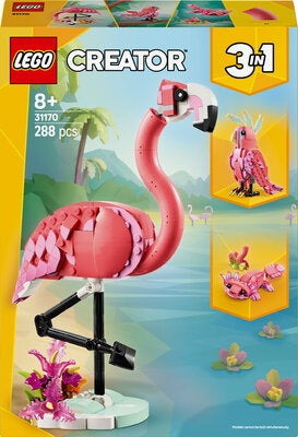 LEGO Creator 31170 Ville dyr: Rosa flamingo