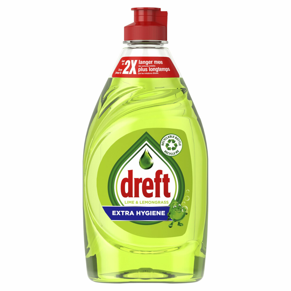 Dreft Extra Hygiëne Afwasmiddel Lime & Lemongrass325 ml