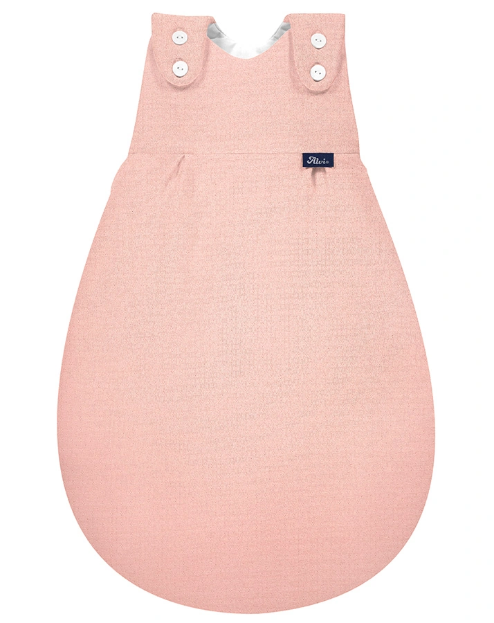 Schlafsack BABY-MÄXCHEN® AUßENSACK – AJOUR ROSE in rosa