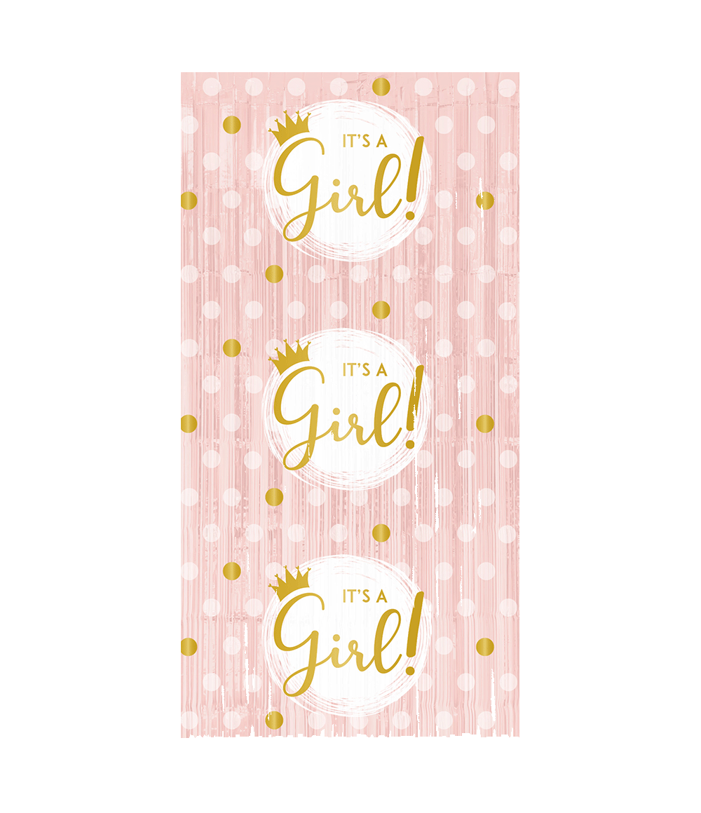 Babyshower Deurgordijn It'S A Girl 2m