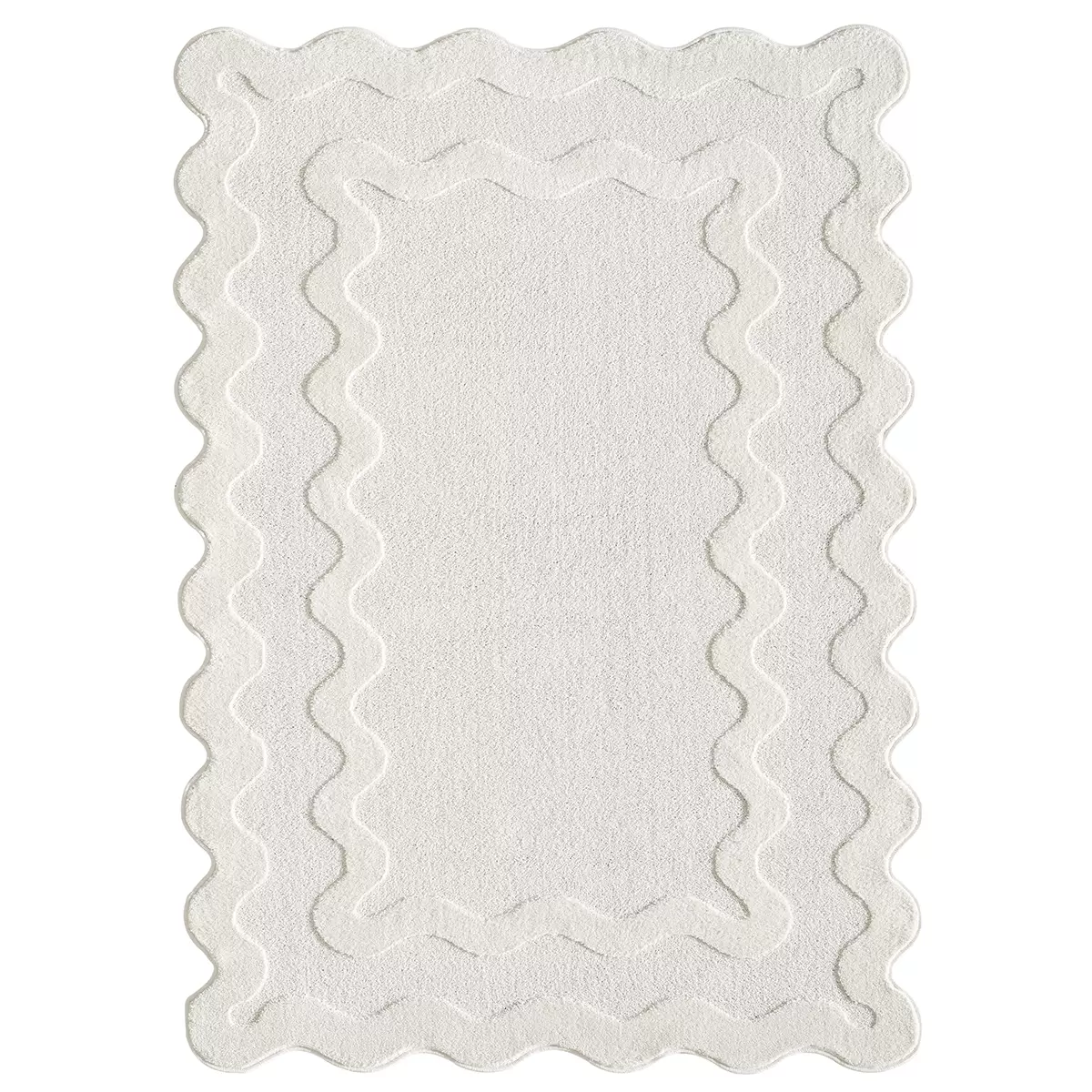 Teppich Sierra Shape Creme