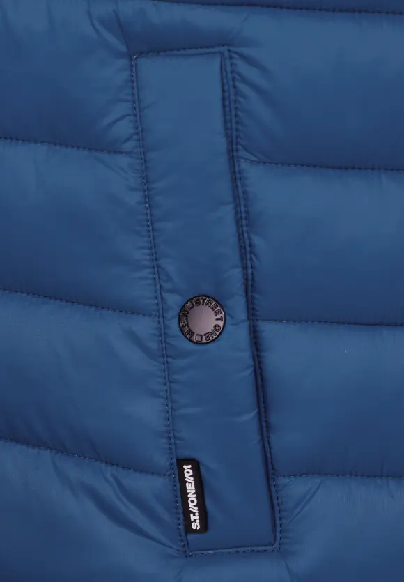 Leichte Steppweste - kite blue