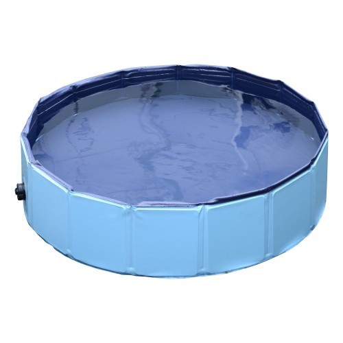 Piscina rígida para animais de estimação PawHut, azul