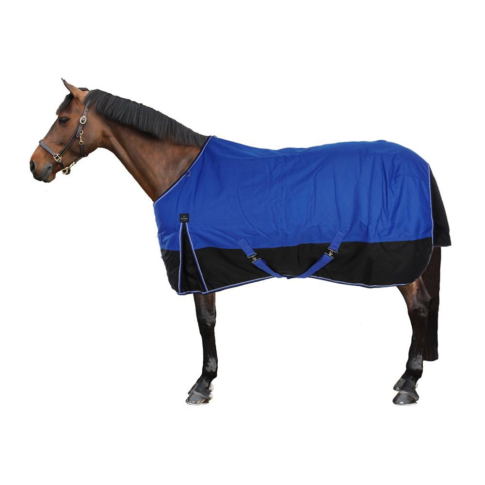Equitheme TYREX 1200D AISANCE 50G - Couverture de paddock bleu/nr