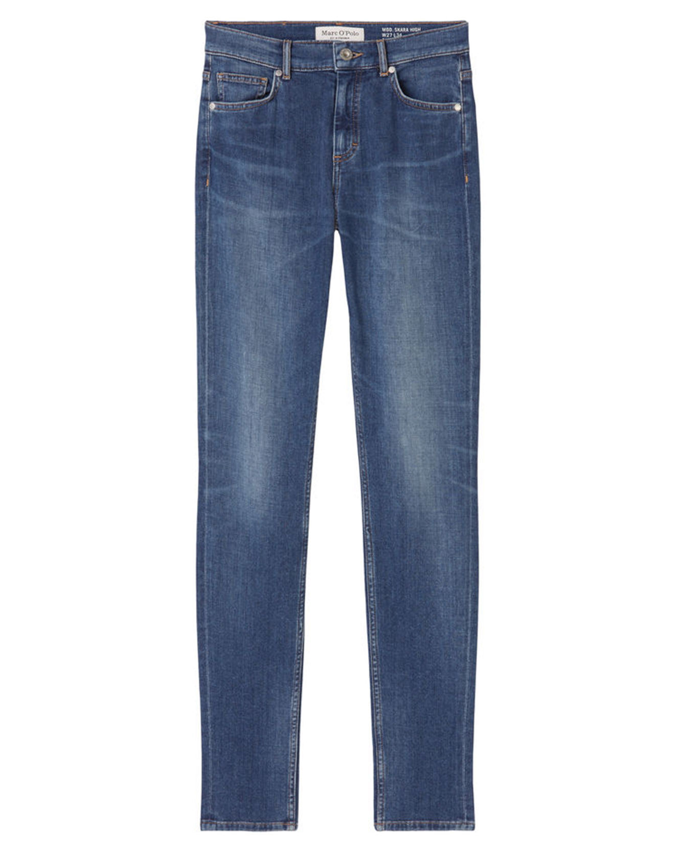 Marc O'Polo Jean Skinny Taille haute bleu moyen