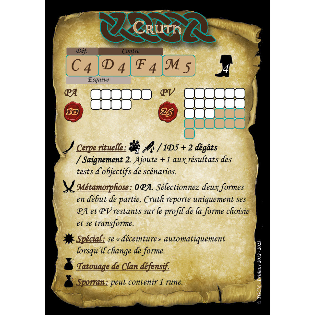 Briskars - Celks - Cruth