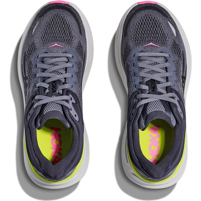 Hoka W Bondi 9 Charcoal Grey / Grey Skies
